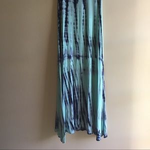 Long beachy maxi skirt